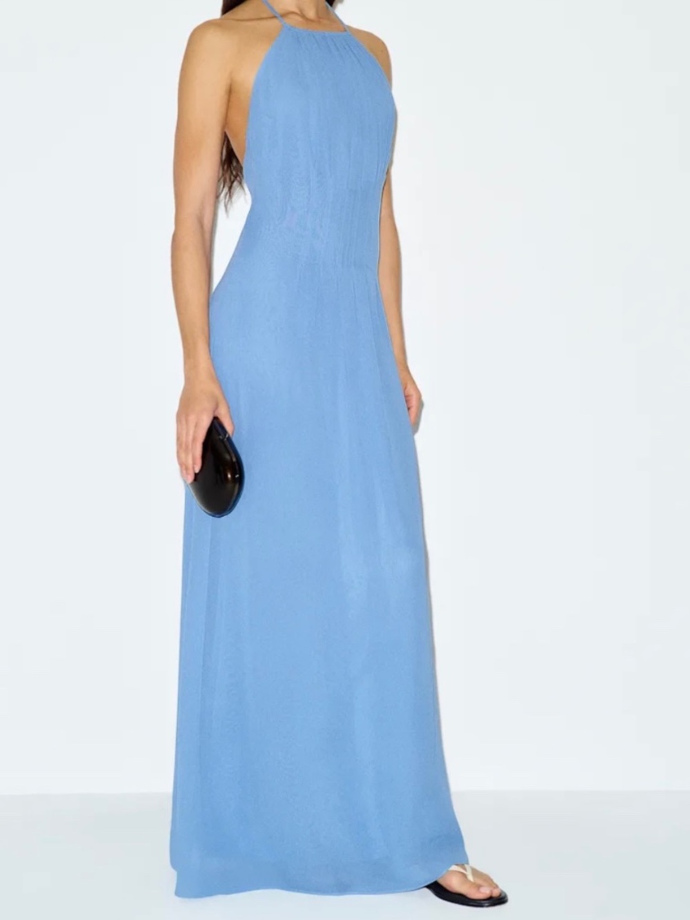 Reformation Olga Dress Blue - Size 6 Brand new with tags